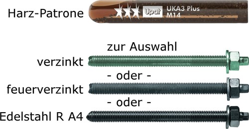 Ankerstange - , +