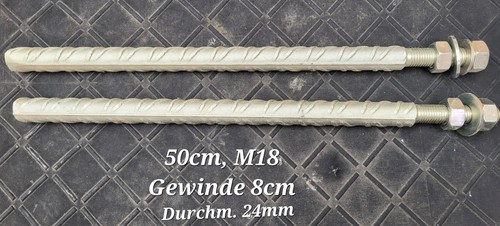 Schwerlast anker bolzen - 2x,