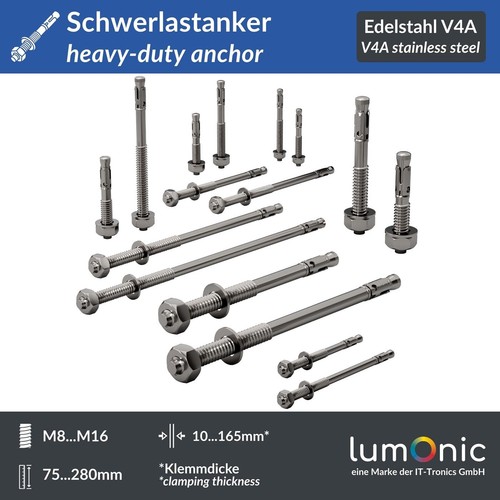 M16 v4 edelstahl - m8,