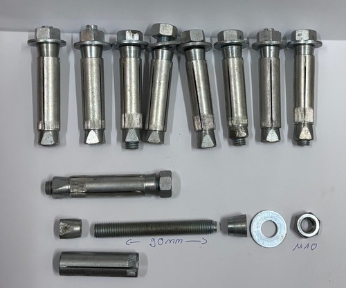 10x m10x90mm schwerlastanker - m10x90mm,